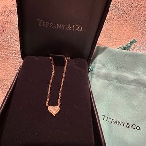 Tiffany heart shape necklace